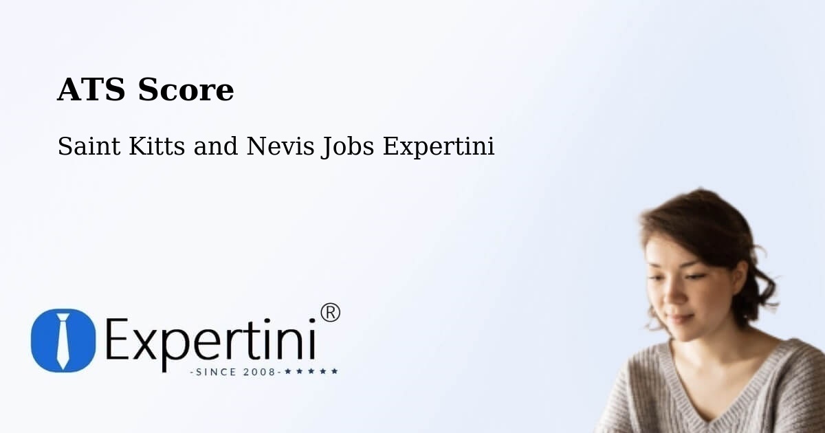 Resume ATS Score & Job Description Match Tool – Trinity - Saint Kitts and Nevis Jobs Expertini