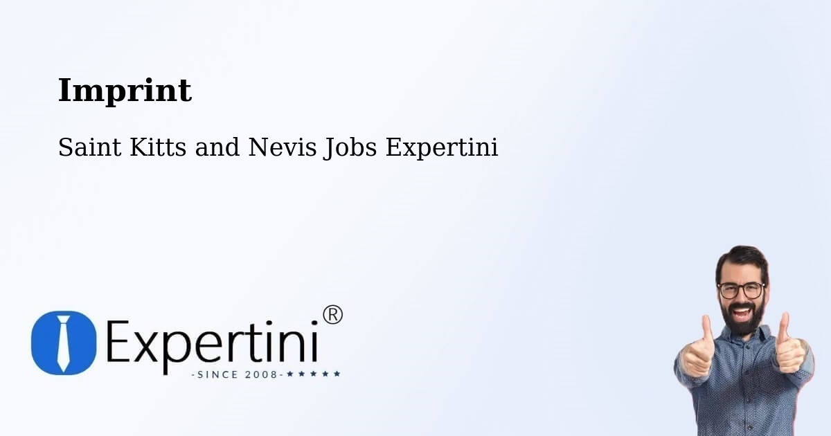 Imprint – Trinity - Saint Kitts and Nevis Jobs Expertini