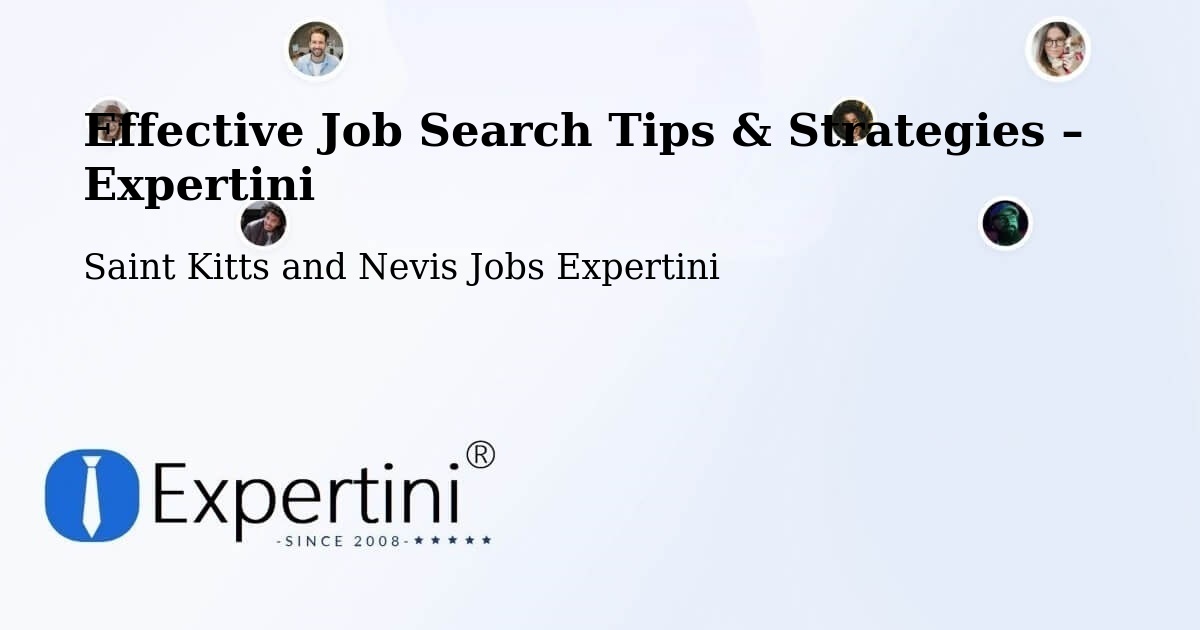 Job Search Tips & Strategies for Job Seekers – Trinity - Trinity, Saint Kitts and Nevis Jobs Expertini
